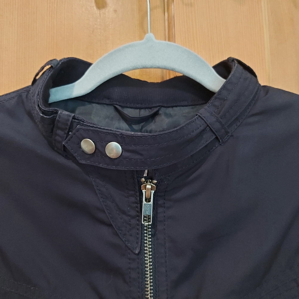 H&M mens blue bomber jacket L 42R - Picture 4 of 7